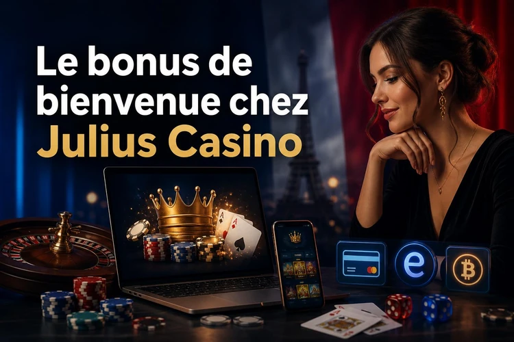 Le bonus de bienvenue chez Julius Casino
